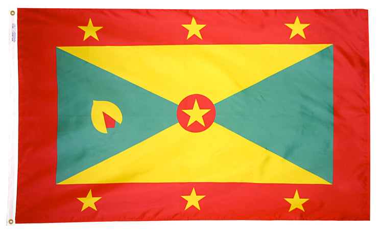 3x5 Grenada Outdoor Nylon Flag