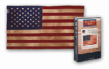 2.5x4 American Antiqued Heritage Series Outdoor Banner Flag