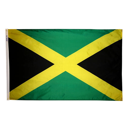 3x5 Jamaica Outdoor Nylon Flag