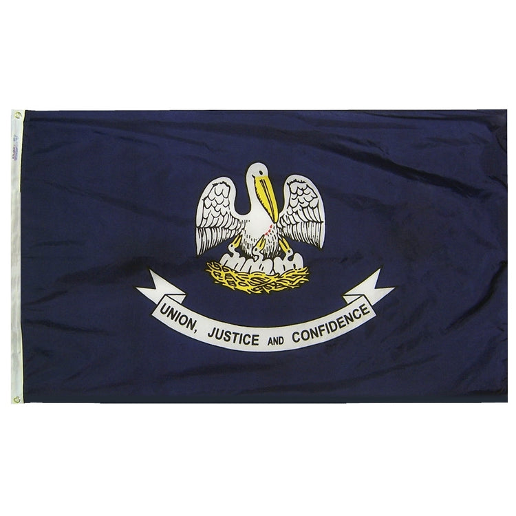 12"x18" Louisiana State Outdoor Nylon Flag