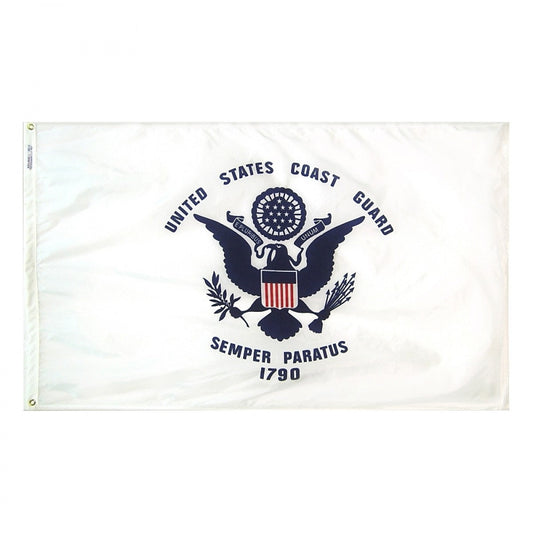 12"x18" US Coast Guard Outdoor Nylon Flag