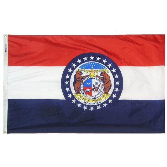 2x3 Missouri State Outdoor Nylon Flag