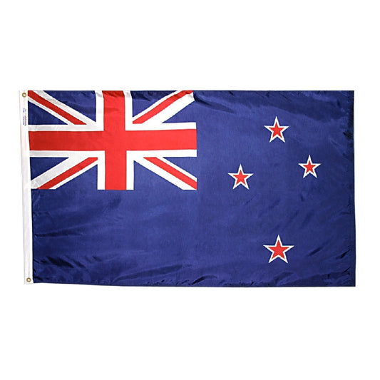 3x5 New Zealand Outdoor Nylon Flag
