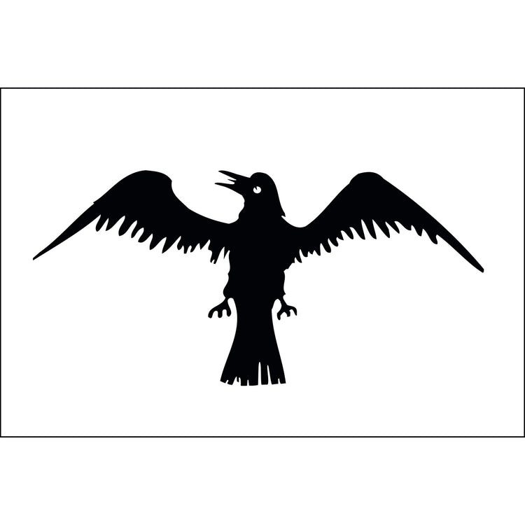 4x6 Raven Historical Nylon Flag