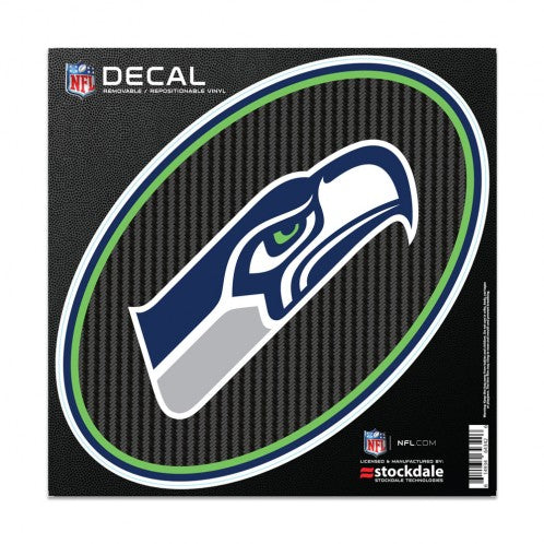 6" Seattle Seahawks All-Surface Carbon Decal