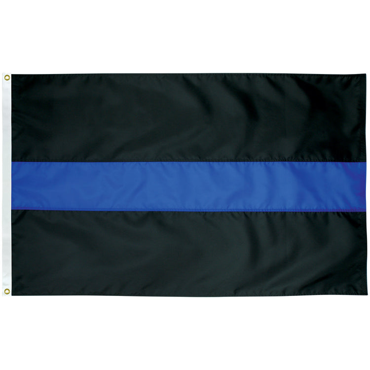 3x5 Thin Blue Line Outdoor Nylon Flag