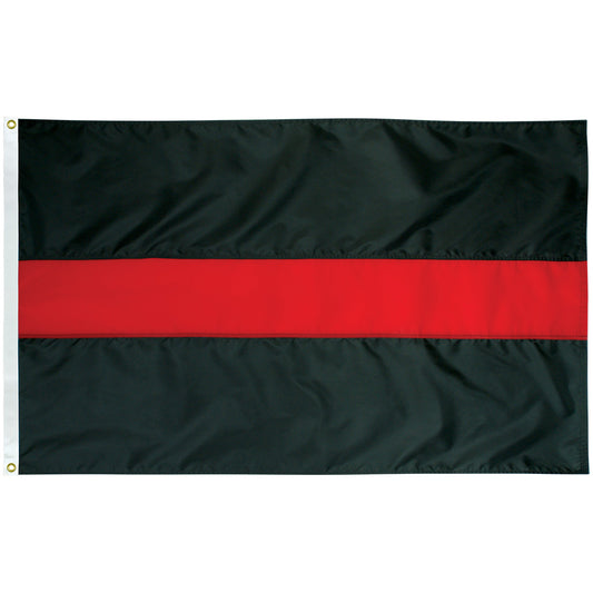 2x3 Thin Red Line Outdoor Nylon Flag