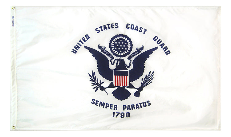 3x5 US Coast Guard Outdoor Nylon Flag
