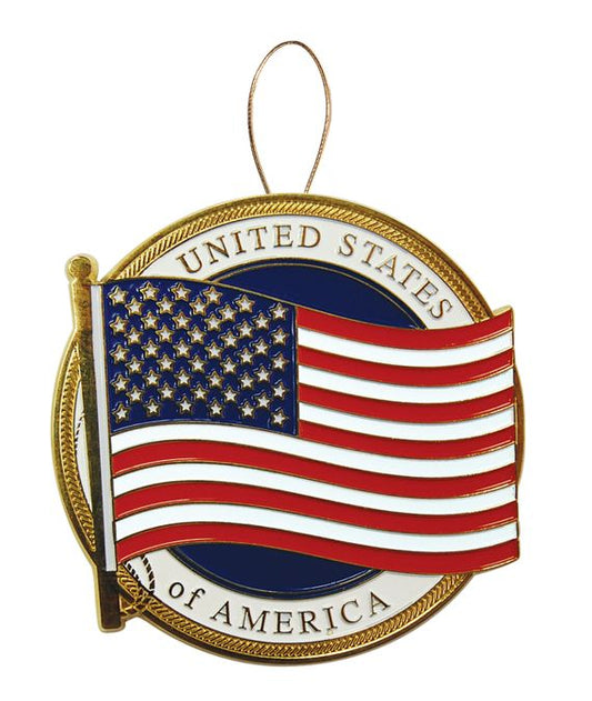 United States of America Flag Ornament
