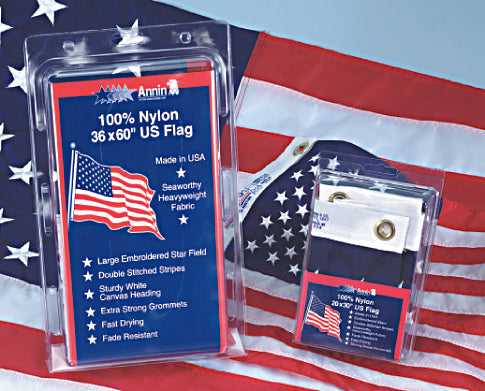 20"x30" American Outdoor Sewn Nylon Flag