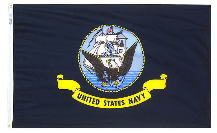 2x3 US Navy Outdoor Nylon Flag