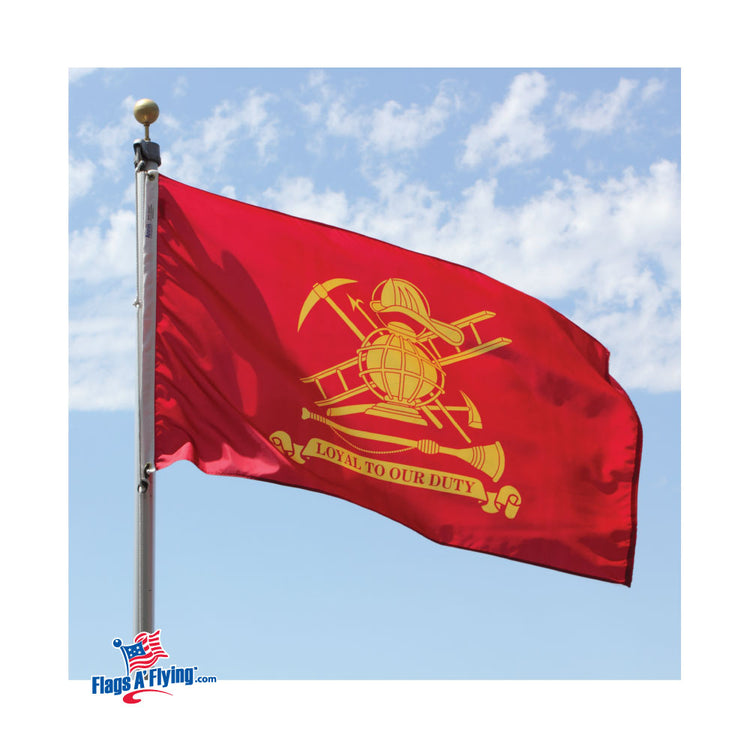 3x5 Loyal to Our Duty Firefighter Outdoor Nylon Flag