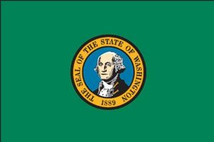 8x12 Washington State Outdoor Nylon Flag
