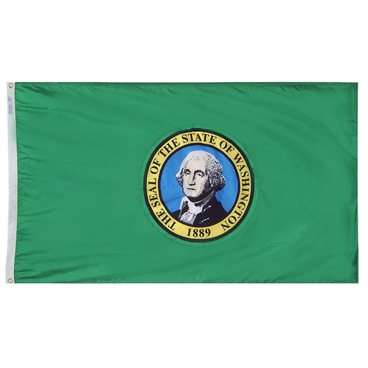 5x8 Washington State Nylon Outdoor Flag