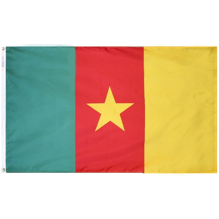 3x5 Cameroon Outdoor Nylon Flag