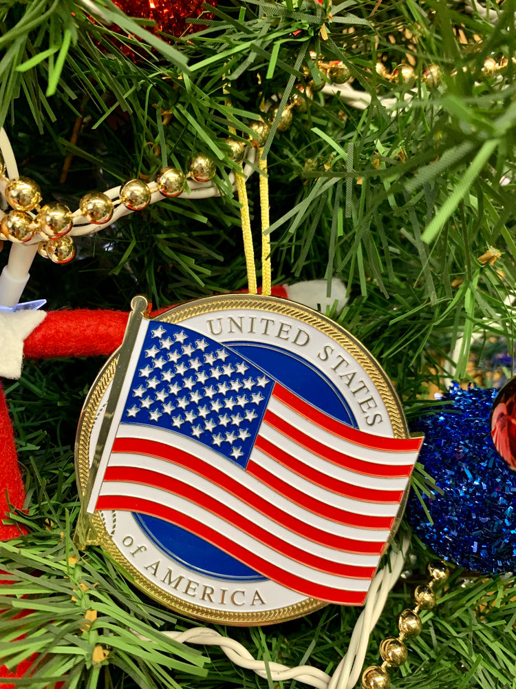 United States of America Flag Ornament