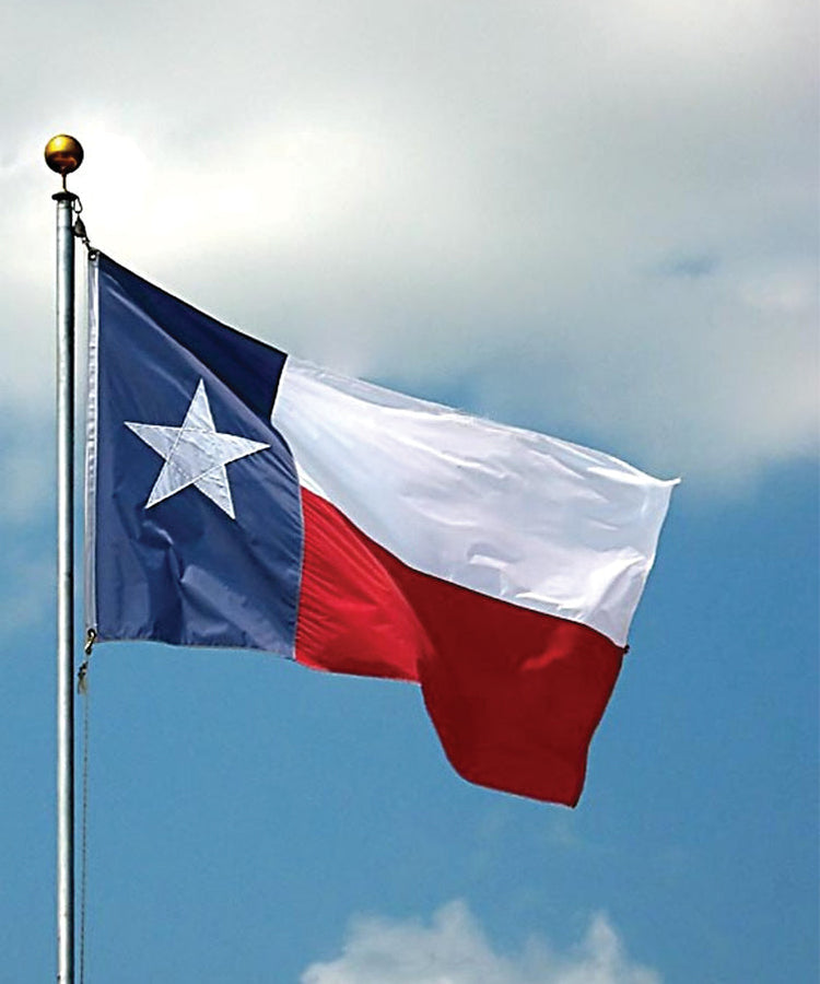 2.5x4 Texas State Outdoor Nylon Flag